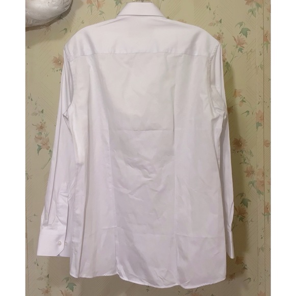 Monte Napoleone White Button Down Shirt - Picture 2 of 3